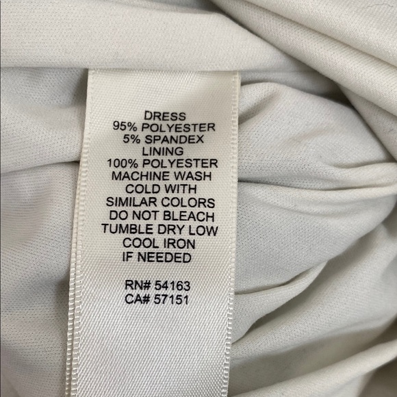 Eliza J Black White Geometric Shift Dress Pink Trim Size 10 Career Work Sheath - Picture 11 of 13